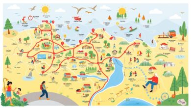 itinerarios adaptados para niños y personas mayores