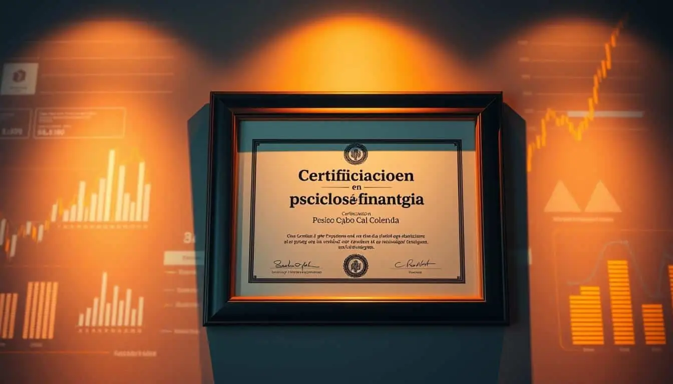Certificación en psicología financiera: beneficios clave