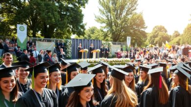 ceremonia académica graduación