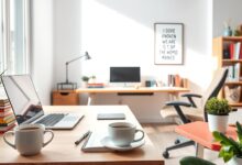 espacio de trabajo organizado y productivo