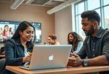 estudiantes aprovechando un curso de formación profesional
